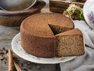 Babka chlebowa z mąki z razowego chleba z przyprawami