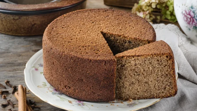 Babka chlebowa z mąki z razowego chleba z przyprawami