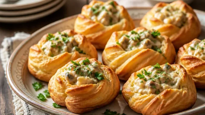 Paszteciki ptysiowe z ragout