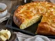 Pierogi ruskie ze słodką kapustą, pieróg drożdżowy
