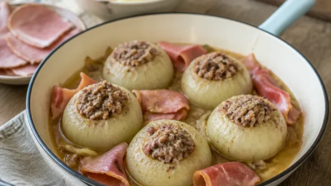 Seler faszerowany mięsem